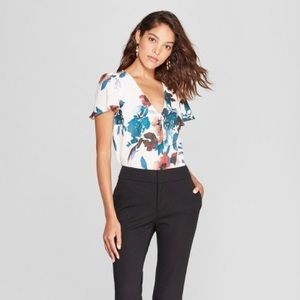 A New Day Floral Print Blouse